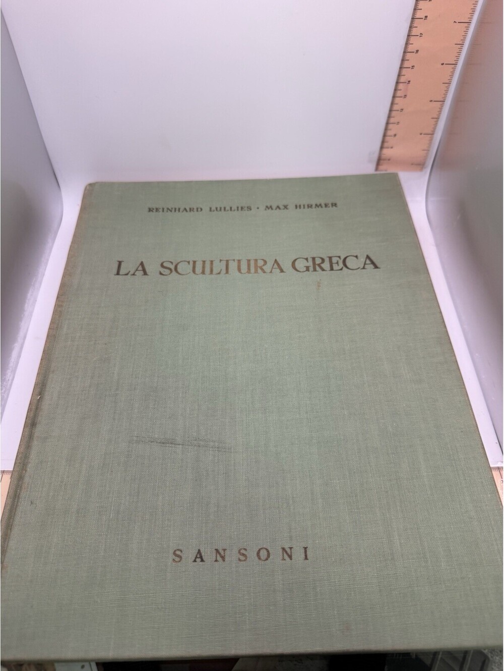 La Scultura Greca by Lullies and Hirmer, published by Sansoni - Sculptures